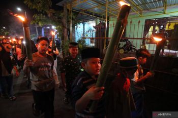 Takbiran Keliling di Blitar