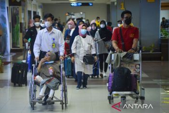 Hingga H-1 Idul Fitri, 45.954 pemudik tiba di Bandara Minangkabau