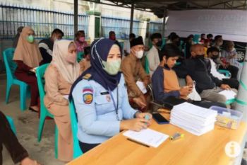 Di hari Lebaran, Lapas Rajabasa dikunjungi keluarga warga binaan