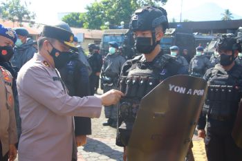 Kapolda Sulut: Brimob harus siap siaga setiap saat