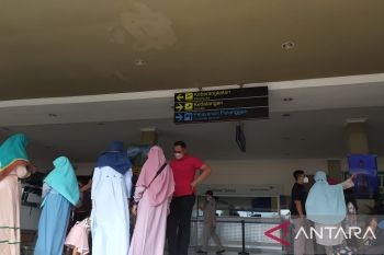 Jumlah pemudik melalui Bandara Fatmawati Bengkulu capai 15.521 orang
