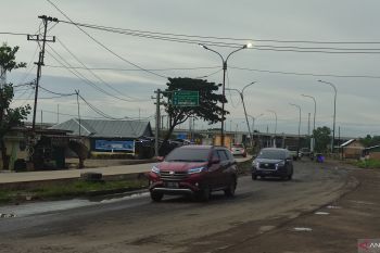 Rekayasa lalu lintas saat arus balik di  Gerbang Tol Kramasan