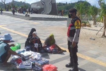 Wisata di KEK Mandalika diserbu warga saat libur Lebaran