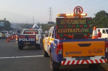Jasa Marga berlakukan rekayasa lalu lintas contra flow mulai KM 44 Tol Jagorawi