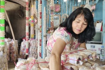 Sentra oleh-oleh di Jalan Lintas Sumatera Lampung mulai ramai pembeli