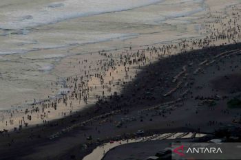 Libur lebaran di Pantai Parangtritis