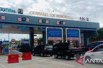 Hutama catat 13.364 kendaraan lintasi Tol Bengkulu-Taba Penanjung