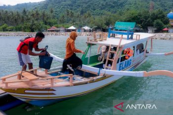 Gili Gede Lombok ramai wisatawan pada libur Lebaran