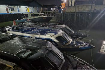 Polda Kaltara berhasil amankan sembilan speedboat milik briptu HSB