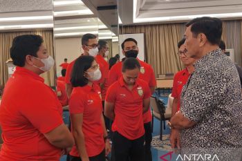 Luhut bakar semangat Lalu Zohri dan rekan jelang SEA Games Vietnam