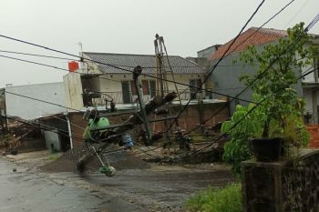 Pasca-gangguan cuaca, PLN berhasil pulihkan listrik di Solo dan Sukoharjo