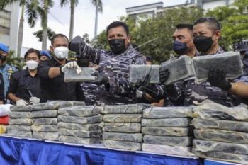 TNI AL Gagalkan Penyeludupan Narkotika