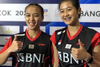 Indonesia gandakan keunggulan 2-0 atas Jerman lewat pasangan Febriana/Amalia