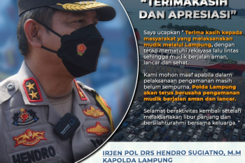 Polda Lampung: Situasi di Pelabuhan Bakauheni normal