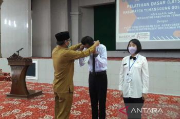 884 CPNS Temanggung ikuti pelatihan dasar pola kerja sama
