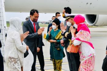 Presiden Jokowi transit di Amsterdam sebelum ke Washington DC, Amerika Serikat