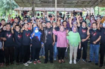 Ratusan orang di DIY dukung Ganjar jadi presiden