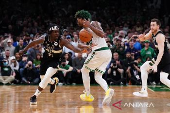 Milwaukee Bucks atasi defisit 14 poin untuk rebut Gim 5 dari Celtics