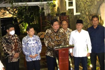 Airlangga: Golkar, PPP, dan PAN akan bekerja sama