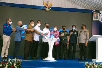 Menteri ESDM resmikan PLTGU 275 MW Pekanbaru ramah lingkungan