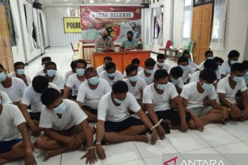 Polres Mukomuko tetapkan 40 tersangka pencurian sawit perusahaan