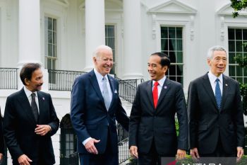 Presiden Jokowi hadiri jamuan santap malam dengan Presiden Joe Biden