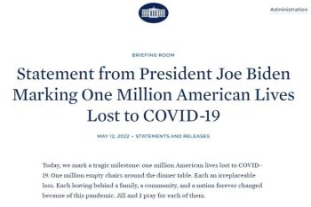Presiden Joe Biden kenang satu juta warga AS yang wafat oleh COVID sebagai "tonggak tragis"
