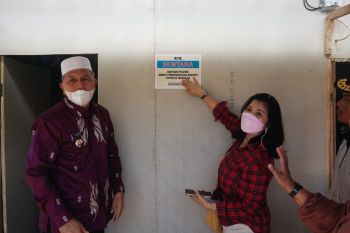 KPK RI bantu hunian sementara korban gempa di Pasaman Barat