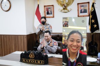 Kapolri beri semangat atlet Indonesia raih prestasi SEA Games