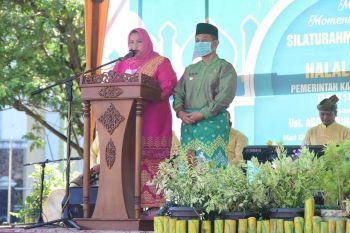 Gelar Halal Bihalal, Ini harapan Bupati Bengkalis