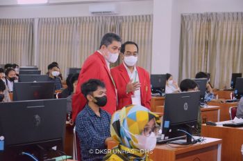 Pelaksanaan UTBK-SBMPTN Unhas pada 2022 terapkan prokes ketat