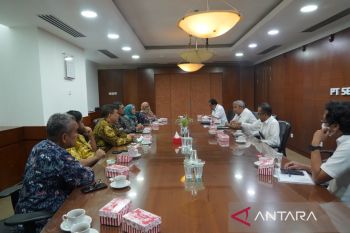 Kunjungi Direksi Semen Padang, PLN inisiasi kolaborasi bidang kelistrikan