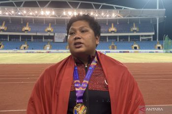 Raih emas, Eki Febri lega bayar tuntas dendam di Filipina