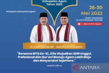 1.067 kafilah ikuti MTQ tingkat Agam akhir Mei