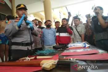 Polresta Kendari tangkap gerombolan katapel panah yang meresahkan warga