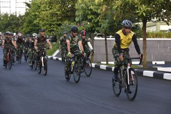 Apel Dansat Kodam XIII/Merdeka gelar bersepeda bersama