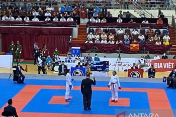 Karate Indonesia loloskan lima nomor ke final, berpeluang tambah emas