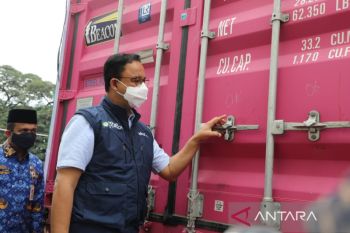 Anies lepas 19 ton ekspor perdana beras Food Station ke Arab Saudi