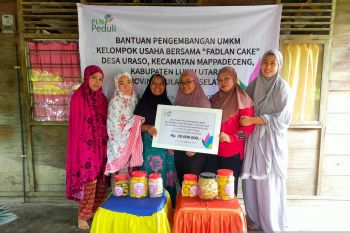 PLN bantu UMKM di Luwu Utara untuk mendorong perekonomian