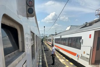 Stasiun KA Baturaja Sumsel tetap wajibkan penumpang gunakan masker