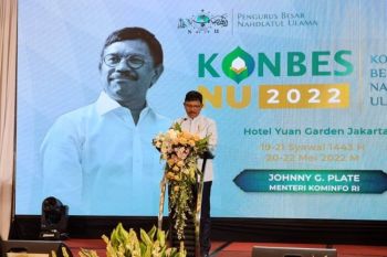 Menkominfo sebut NU bisa manfaatkan teknologi digital untuk lakukan syiar agama