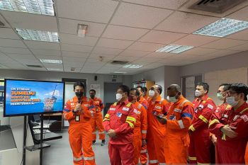 PHM mulai alirkan gas dan kondensat  dari anjungan JML1