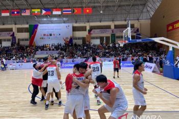 Basket putra Indonesia cetak sejarah juarai SEA Games