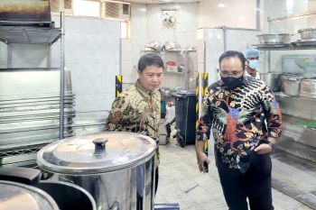 Menag cek kesiapan layanan katering bagi jamaah haji