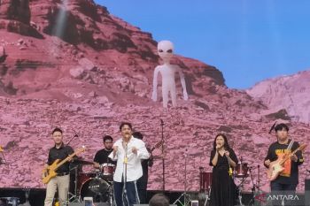 Keseruan Sal Priadi hingga RAN ajak penonton  berdendang bareng