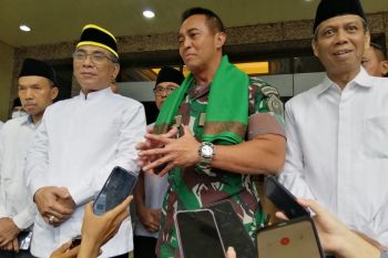 Panglima TNI temui Ketua Umum PBNU soal Bela Negara