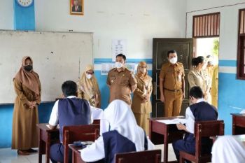 Terapkan prokes saat ujian sekolah tingkat SMP