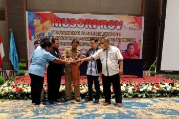 H.Jaya Kusuma terpilih secara aklamasi Ketua NPC Papua