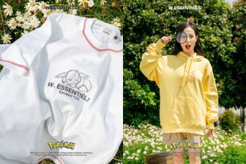 Label W.ESSENTILS luncurkan streetwear Pokemon