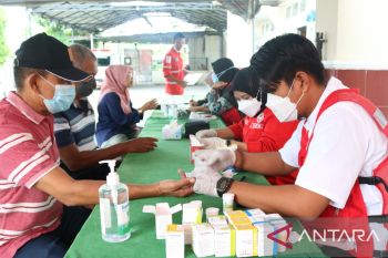 PMI Sumbar  gelar pemeriksaan kesehatan gratis untuk masyarakat Padang